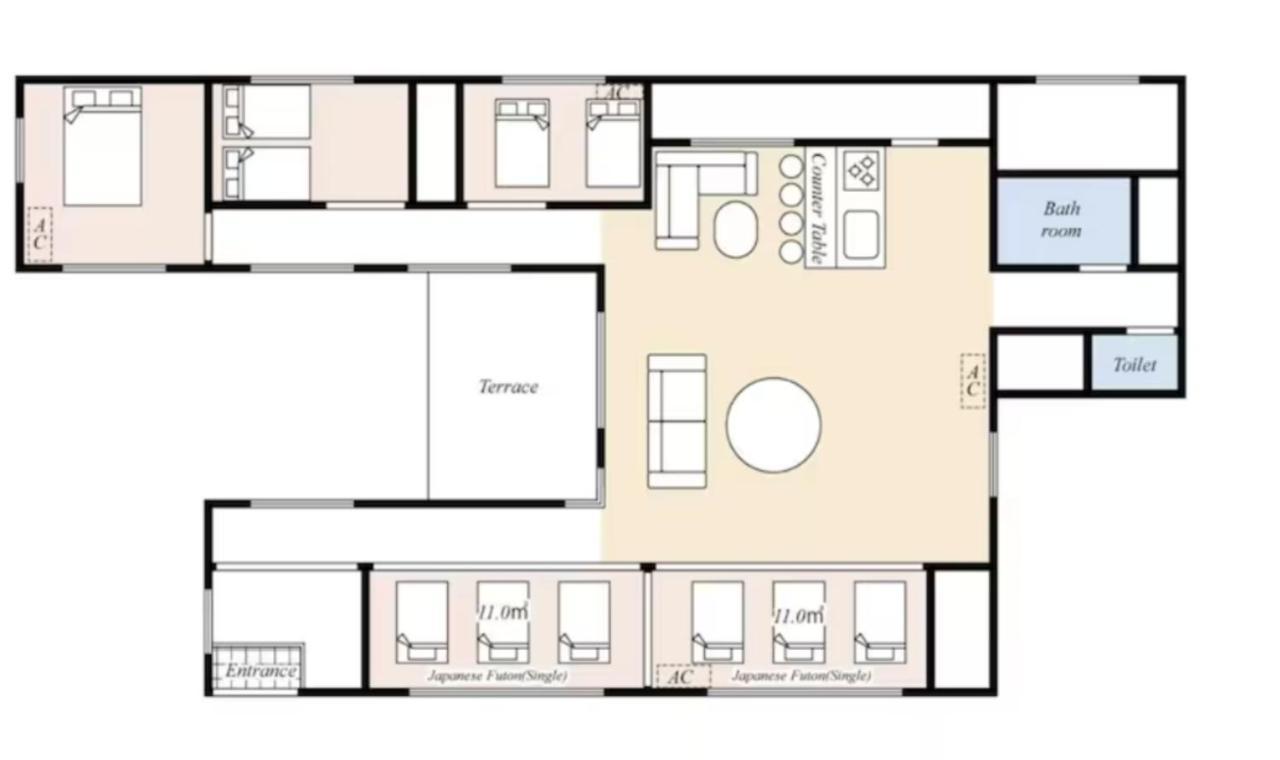 Guesthouse Akabana Miyakojima  Kültér fotó